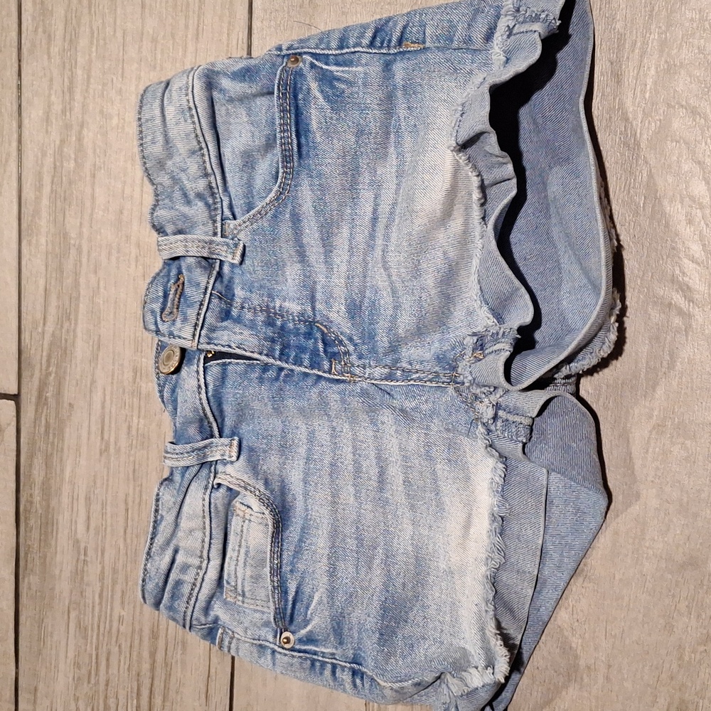 🍦Vanilla Star Light Blue Denim Shorts🍿